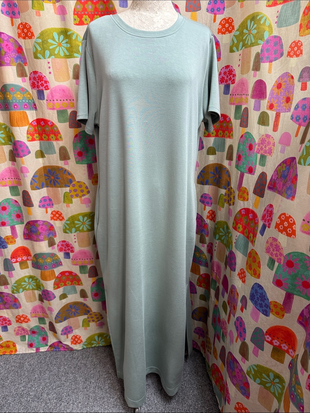 Anrabess S/S Maxi Dress with Pockets. 2X. NWT